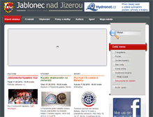 Tablet Screenshot of moto.jablonec-krkonose.cz